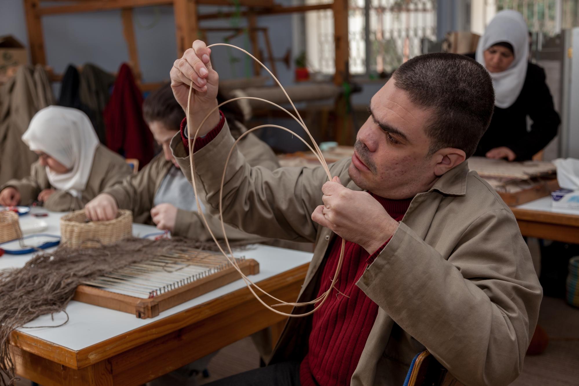 الأعمال الحرفية لطلبة مركز البنيات Amman Design Week